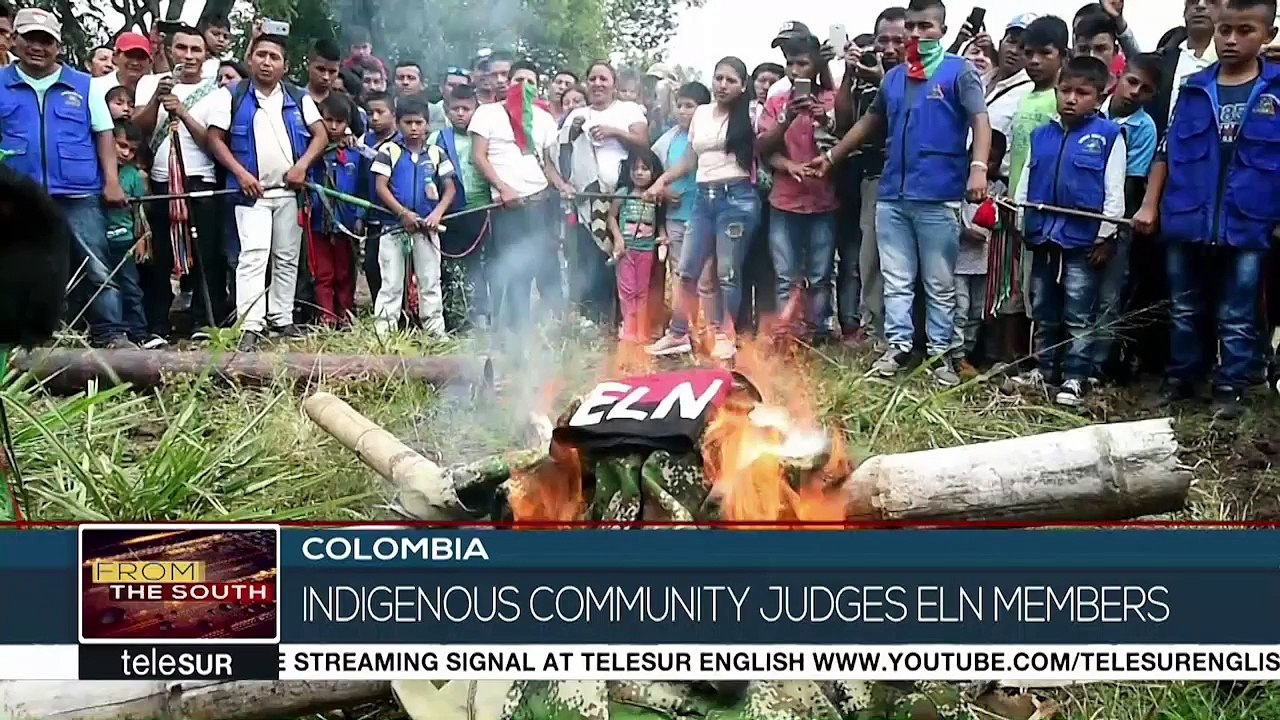 Indigenous Community in Colombia Served Justice to ELN Members