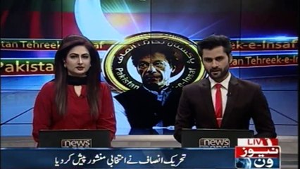 Imran Khan launches PTI manifesto for General Election 2018