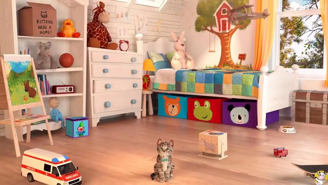 Play Fun Pet Care Kids Game - Little Kitten My Favorite Cat Learn Colors Animation Education Cartoon