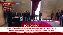 Başkan Erdoğan, Misaki Milli Kulesi'nde