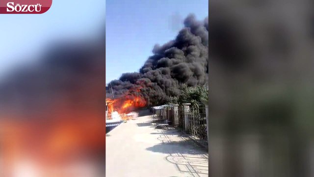 Haliç'te deniz taksileri yanıyor