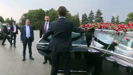 Cumhurbaşkanı Erdoğan, Anıtkabir'de (1)