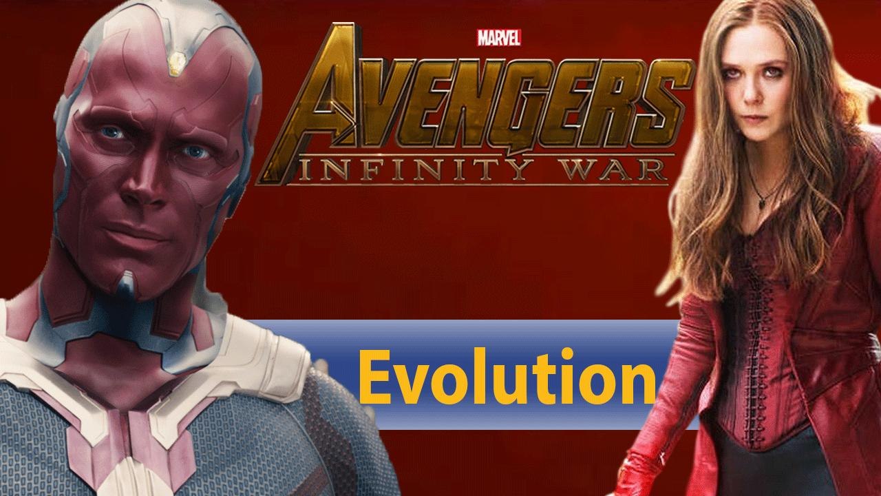 Avengers 3: infinity war - die entwicklung von vision und scarlet witch