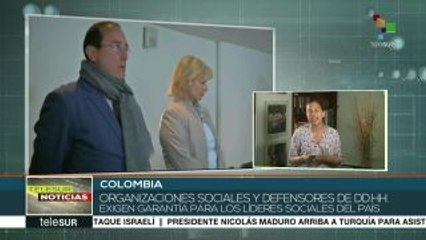 Asesinan a otro líder social colombiano; el tercero en menos de 2 días