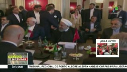 Pdte. iraní busca el respaldo de Europa al acuerdo nuclear