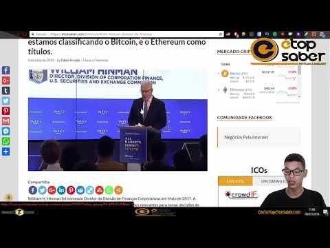 Notícias Análise 09/07: Regulação SEC ETH e BTC - Contrato IBM e Australia - Doação US$1M Binance
