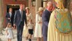 The Royal Family and guests arrive for Prince Louis' big day
