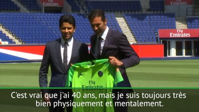 PSG - Buffon : Je me sens toujours bien physiquement et mentalement