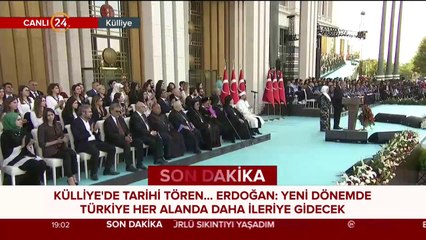 Külliye'de tarihi tören başladı