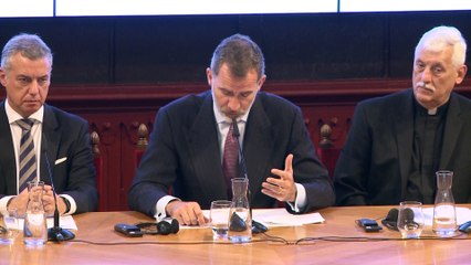 El Rey Felipe VI llama a unir "pensamiento y acción"