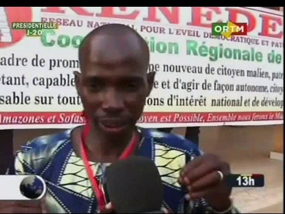ORTM/Point de presse des organisateurs RENEDEP Gao en prélude au lancement des activités de la dite coordination