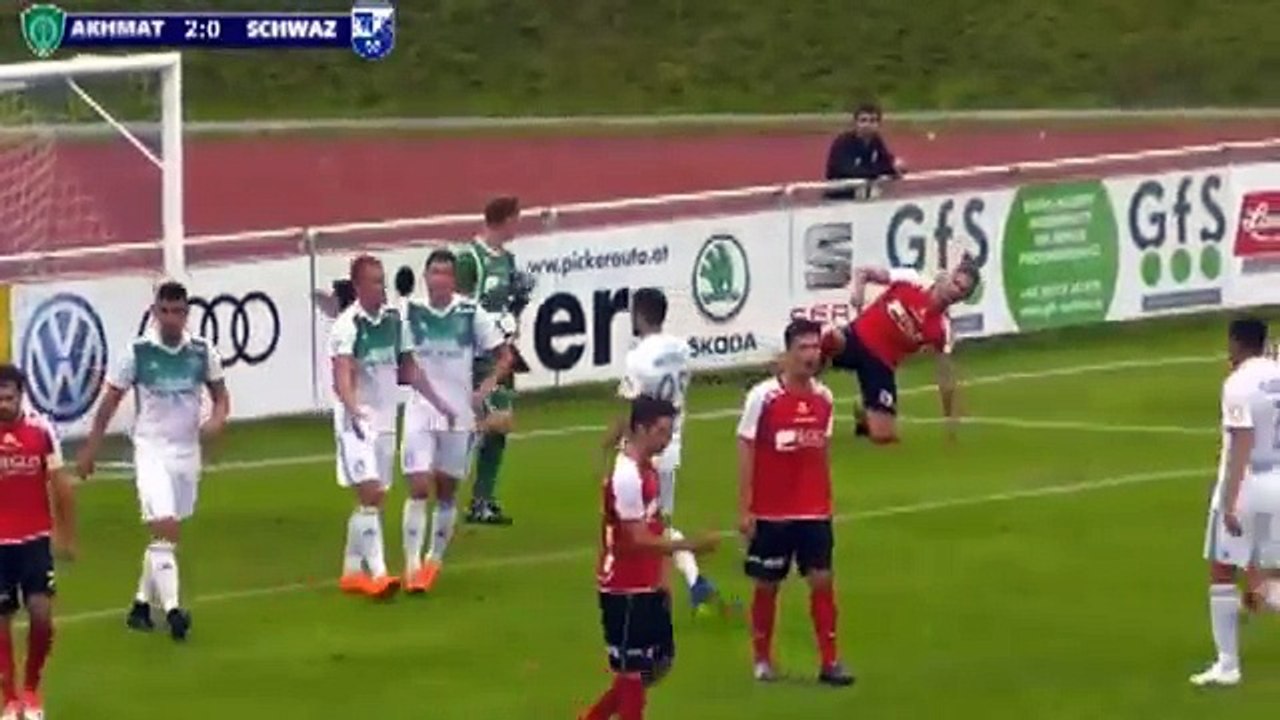 Schwaz 1:4 Akhmat (Friendly Match.  3 July 2018)