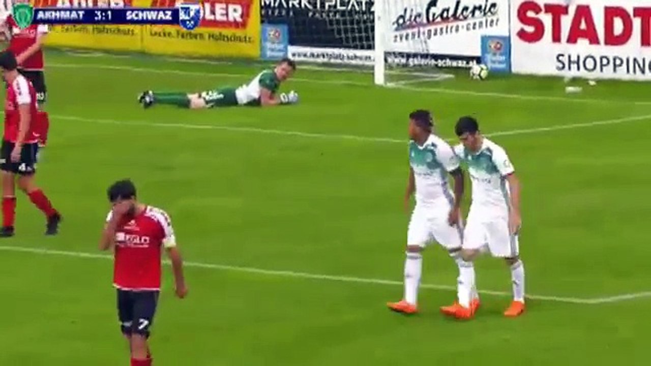 Schwaz 1:4 Akhmat (Friendly Match.  3 July 2018)