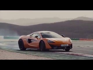 McLaren 570S Coupe - Ventura Orange Driving Video on the Track Trailer | AutoMotoTV