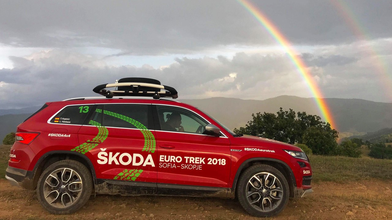Skoda Euro Trek 2018 - Im Skoda Kodiaq Scout von Sofia nach Skopje