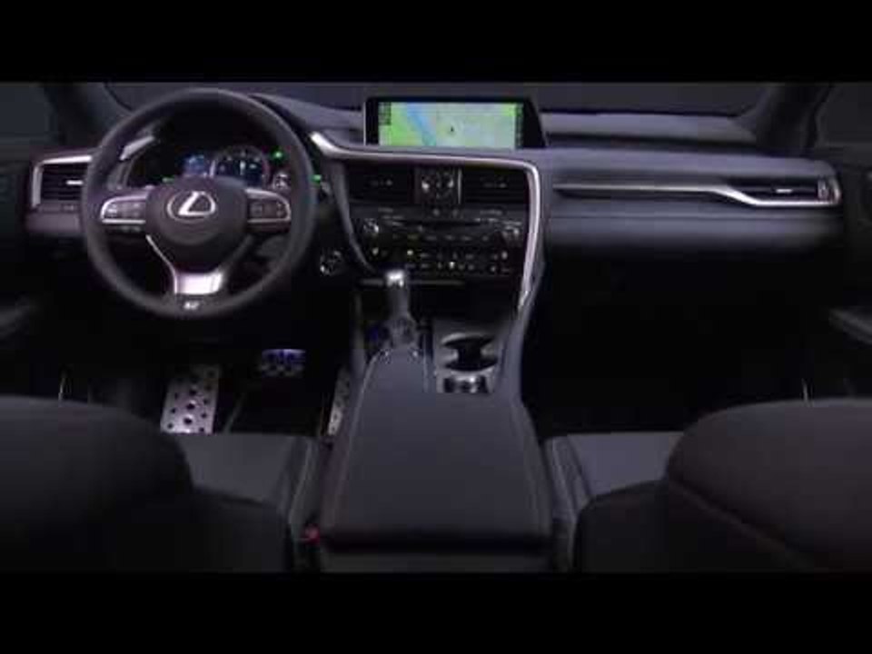2016 Lexus RX 450h SPORT Interior Design | AutoMotoTV