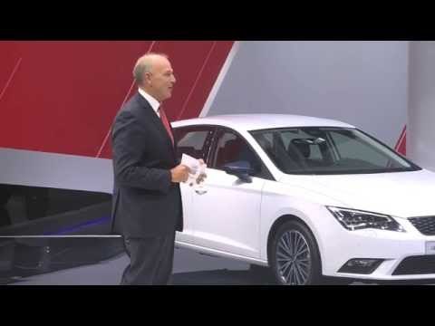 Frankfurt Motor Show 2015 - SEAT Press Conference | AutoMotoTV