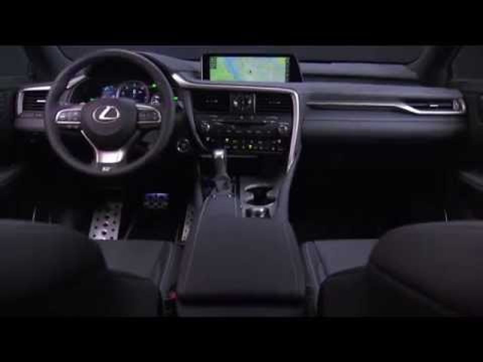 2016 Lexus RX 450h SPORT Interior Design Trailer | AutoMotoTV