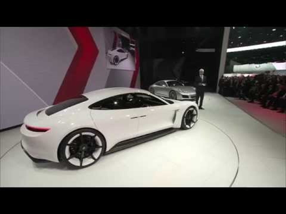Frankfurt Motor Show 2015 - Porsche AG Presentation of the Porsche Mission E | AutoMotoTV