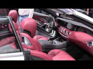 2016 Mercedes-AMG S63 Cabrio at IAA 2015 | AutoMotoTV
