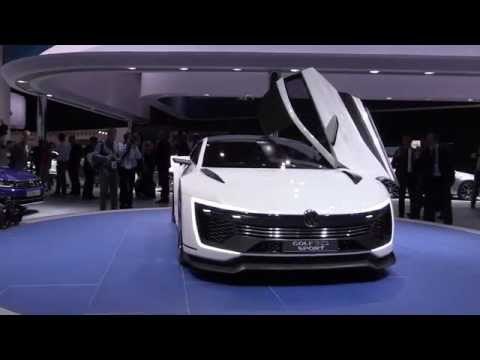 Volkswagen Golf GTE Sport Concept at IAA 2015 | AutoMotoTV