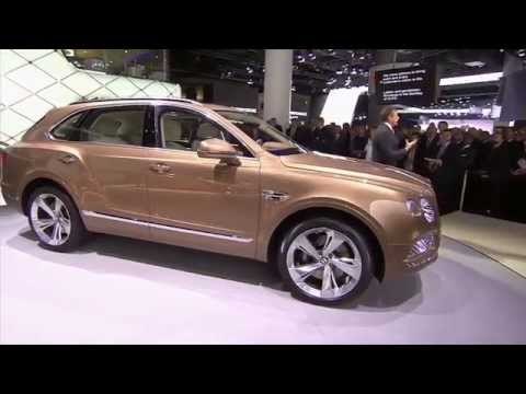 Frankfurt Motor Show 2015 - Bentley Bentayga Press conference | AutoMotoTV