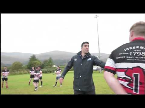 Grassroots Road Trip Kelly Brown and Neil De Kock visit Mull RFC | AutoMotoTV