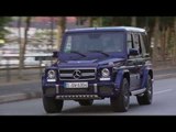 Mercedes-AMG G 63 mystic blue - Driving Video | AutoMotoTV