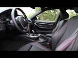 The new 2016 BMW 340i Interior Design in Black | AutoMotoTV