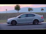 SKODA Octavia RS 230 on the race track Design | AutoMotoTV