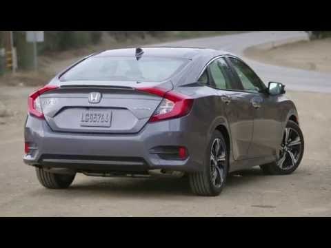 2016 Honda Civic Sedan Touring Exterior Design | AutoMotoTV
