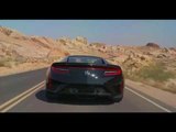 2017 Acura NSX - Driving Video in Black&Blue | AutoMotoTV