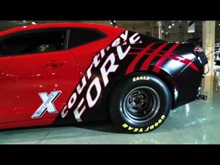 Courtney Force at SEMA 2015 | AutoMotoTV