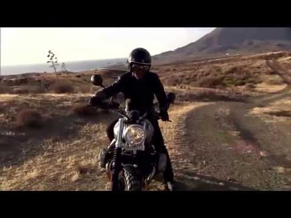The new BMW R nineT Scrambler Driving Video | AutoMotoTV