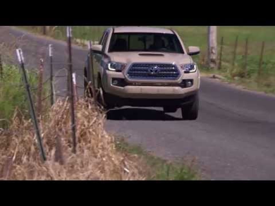2016 Toyota Tacoma 4x4 TRD Sport Driving Video | AutoMotoTV