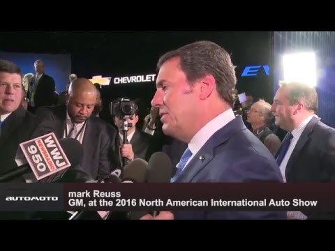 2017 Chevrolet Bolt EV - Interview Mark Reuss, GM, at the 2016 NAIAS | AutoMotoTV