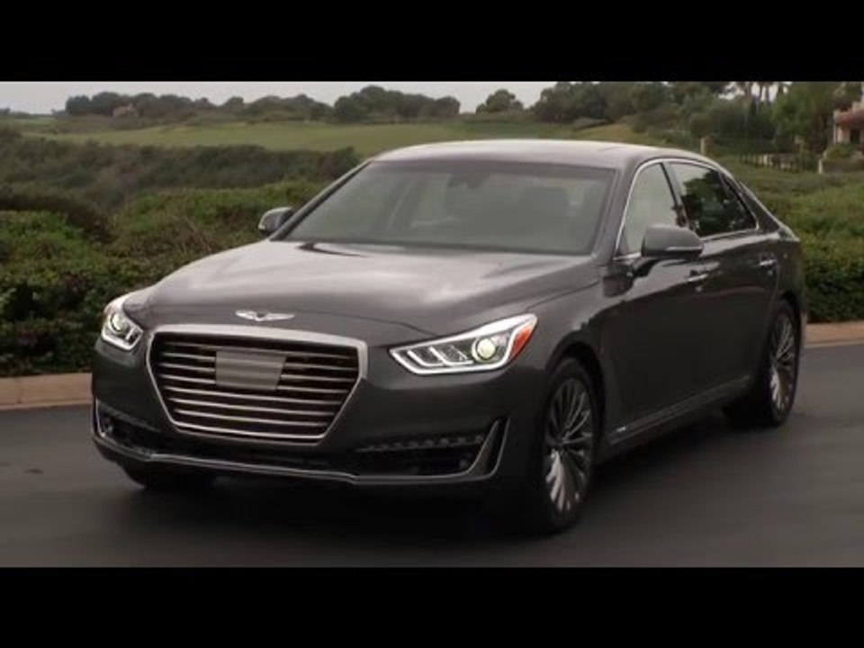 2017 Hyundai Genesis G90 Exterior Design | AutoMotoTV