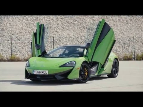 McLaren 570S Coupe - Mantis Green Design Trailer | AutoMotoTV