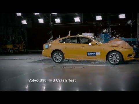 Volvo S90 IIHS Crash Test | AutoMotoTV