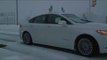 Autonomous Ford Fusion Hybrid Snow Testing | AutoMotoTV