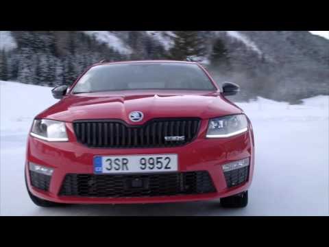 SKODA model range 4x4 Winter Discovery SKODA OCTAVIA COMBI RS 4x4 | AutoMotoTV