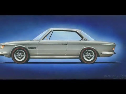 BMW Meilenstein 3 BMW 3.0 CS, BMW 3.0 CSi, 3.0 CSL, 2800 CS - Design Sketch | AutoMotoTV