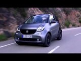 smart fortwo cabrio prime - titania grey black Country Driving Video | AutoMotoTV