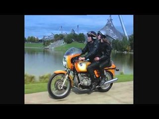 BMW Milestone 8 - BMW R90 S Driving Video at Olimpiapark | AutoMotoTV