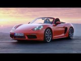 Porsche 718 Boxster S Exterior Design Trailer | AutoMotoTV