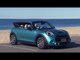 The new MINI Cooper S Convertible Exterior Design in Caribbean Aqua Metallic | AutoMotoTV