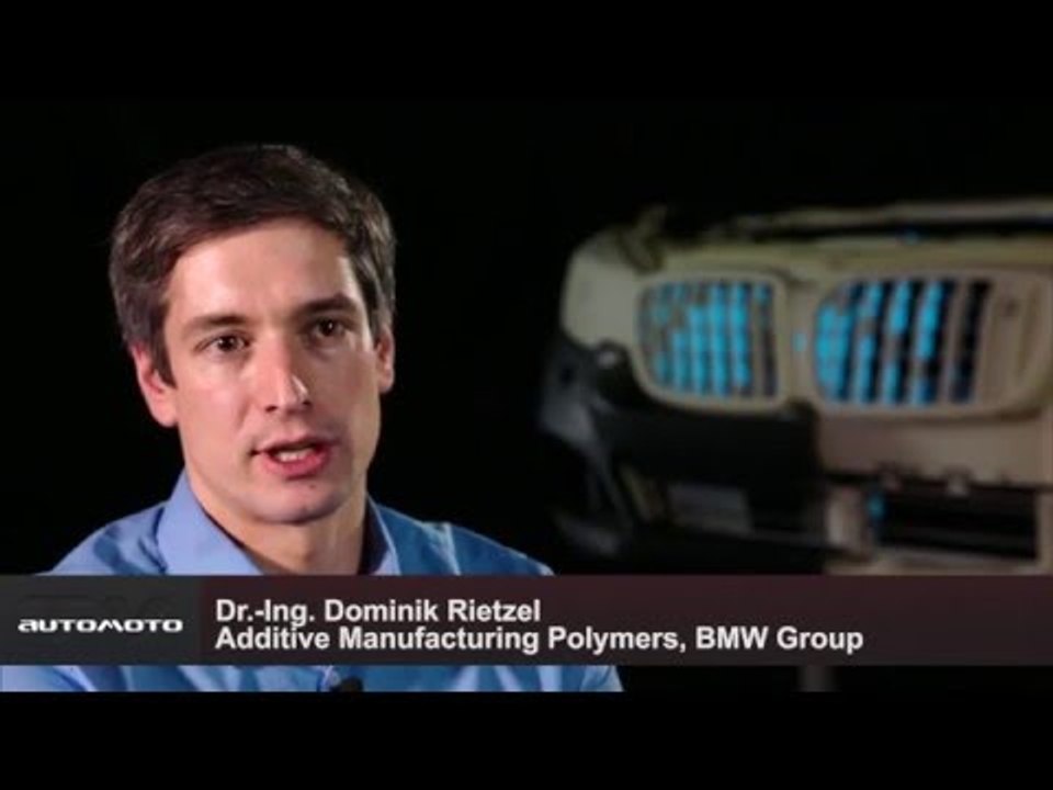 BMW - Dr.-Ing. Dominik Rietzel - Additive Manufacturing Polymers, BMW Group | AutoMotoTV