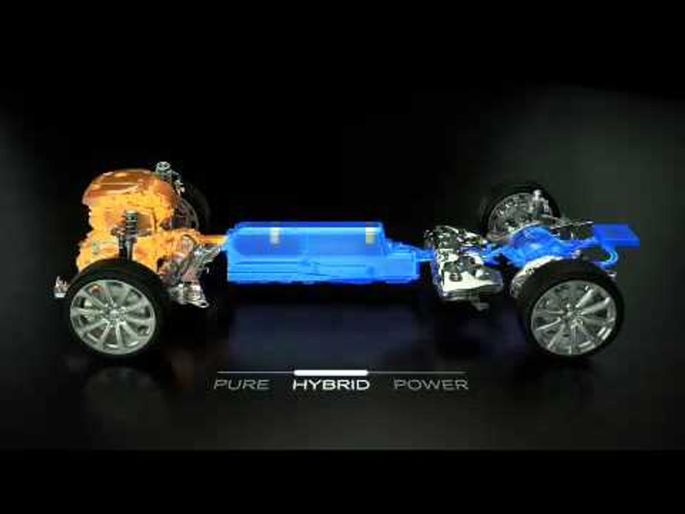 Volvo T8 Twin Engine AWD animation | AutoMotoTV