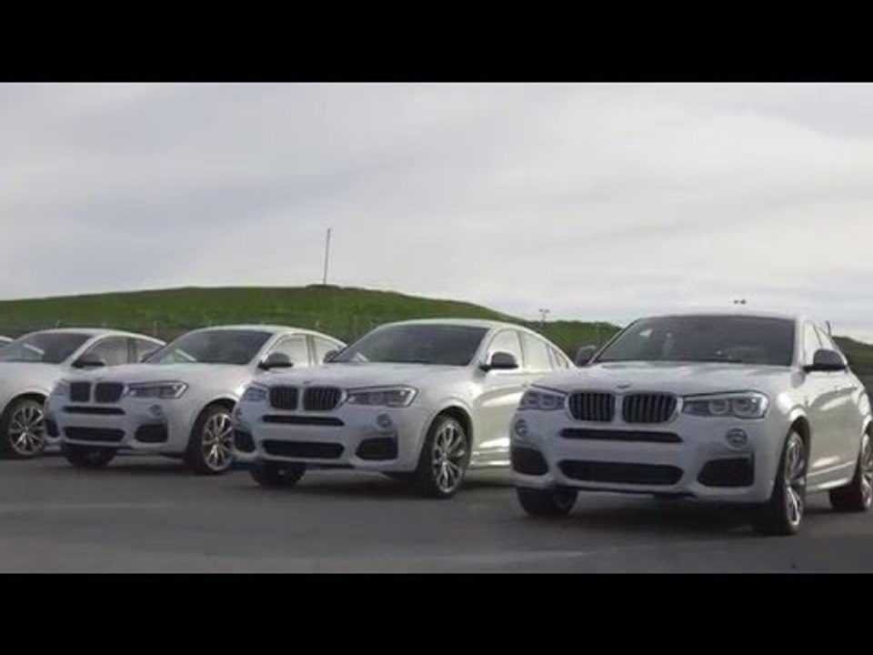 BMW X4 M40i line up & details | AutoMotoTV