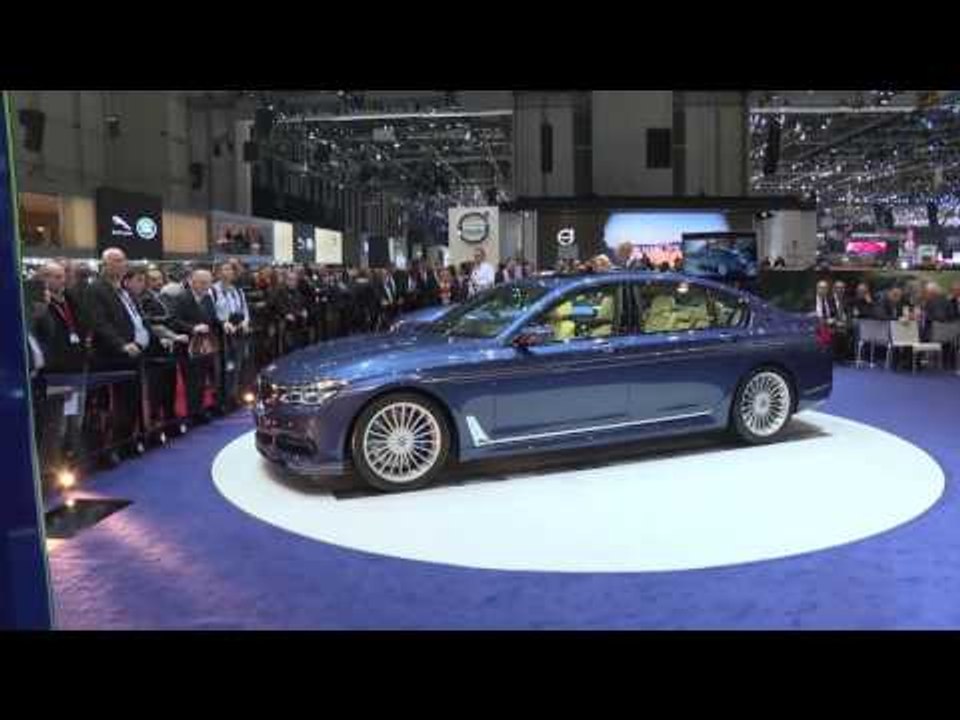 BMW Alpina B7 Bi Turbo at Geneva Motor Show 2016 | AutoMotoTV